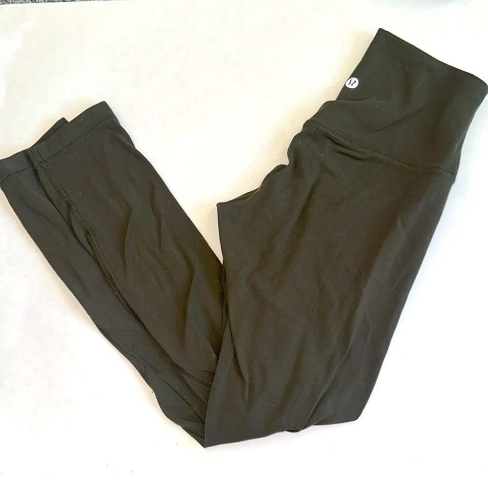lululemon athletica Dark Olive Leggings